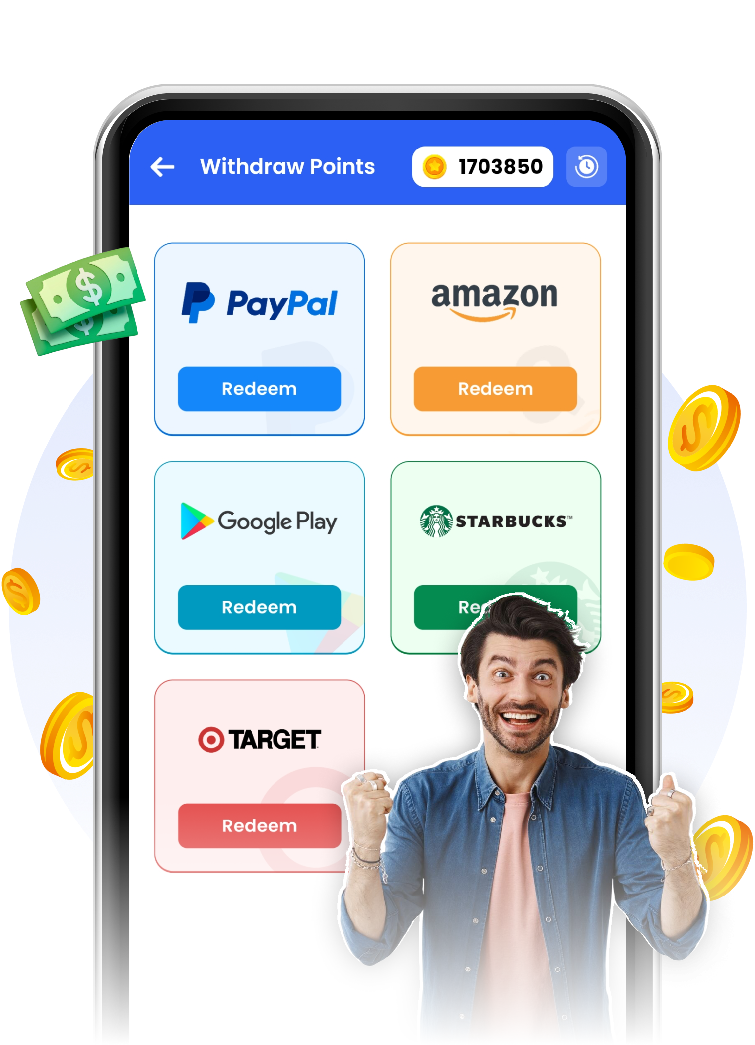 Withdrawal options illustration